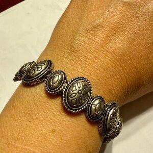Boho Southwestern Vintage Bracelet With Detailed Medallions